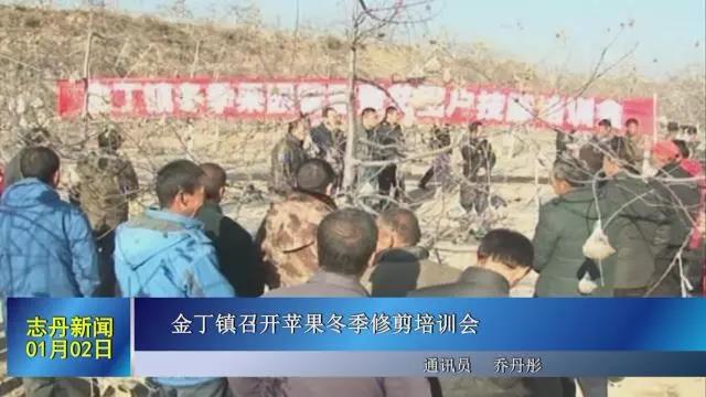 金丁镇召开苹果冬季修剪培训会
